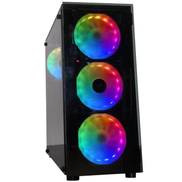 Gabinete Gamer Satellite 1430K RGB - Negro