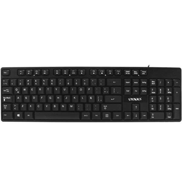 Teclado Satellite AK-922 USB - Negro (Español)