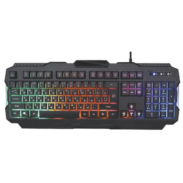 Teclado Gamer Satellite AK-837 - Negro (Portugués)